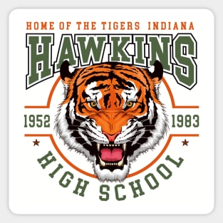 Hawkins High School Indiana Sticker